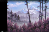 Bob Ross MOUNTAIN BLOSSOMS