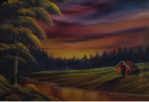 EVENING AT SUNSET