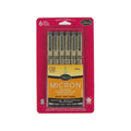 MICRON 08 SET 6 BLACK