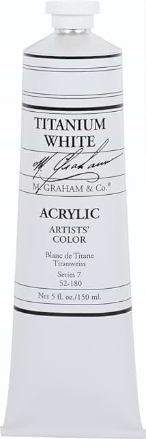 M. Graham Titanium White 150ml Acrylic paint