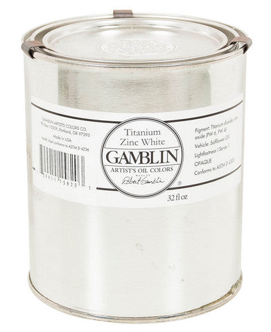 ARTIST 32OZ TI ZINC WHTE