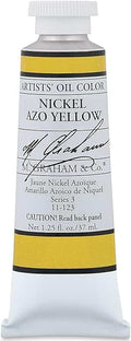 M GRAHAM NICKEL AZO YELLOW 37 ML OIL CLR