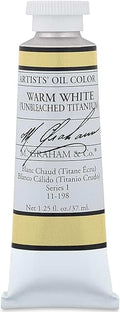 M GRAHAM WARM WHITE (UNBLEACHED TITANIUM) 37 ML OIL CLR
