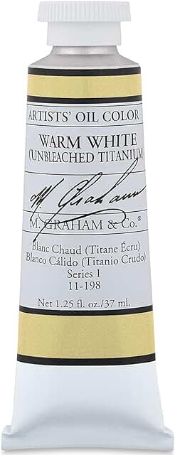 M GRAHAM WARM WHITE (UNBLEACHED TITANIUM) 37 ML OIL CLR