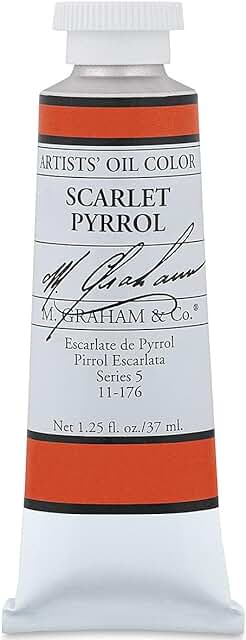 M GRAHAM SCARLET PYRROL 37 ML OIL CLR