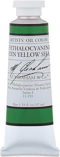 M GRAHAM PHTHALOCYANINE GREEN YELLOW SHADE