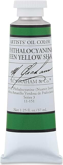 M GRAHAM PHTHALOCYANINE GREEN YELLOW SHADE