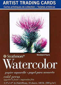 Strathmore Watercolor Artist Trading Cards