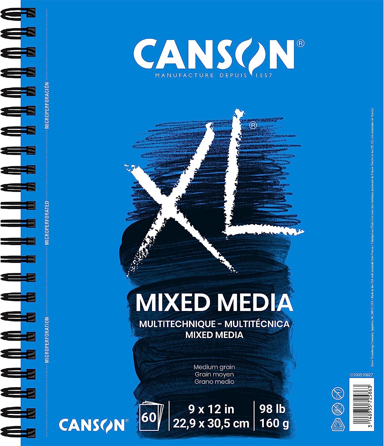 XL MIX MEDIA 9X12 PAD
