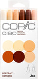 COPIC Ciao Markers - Portrait Tones