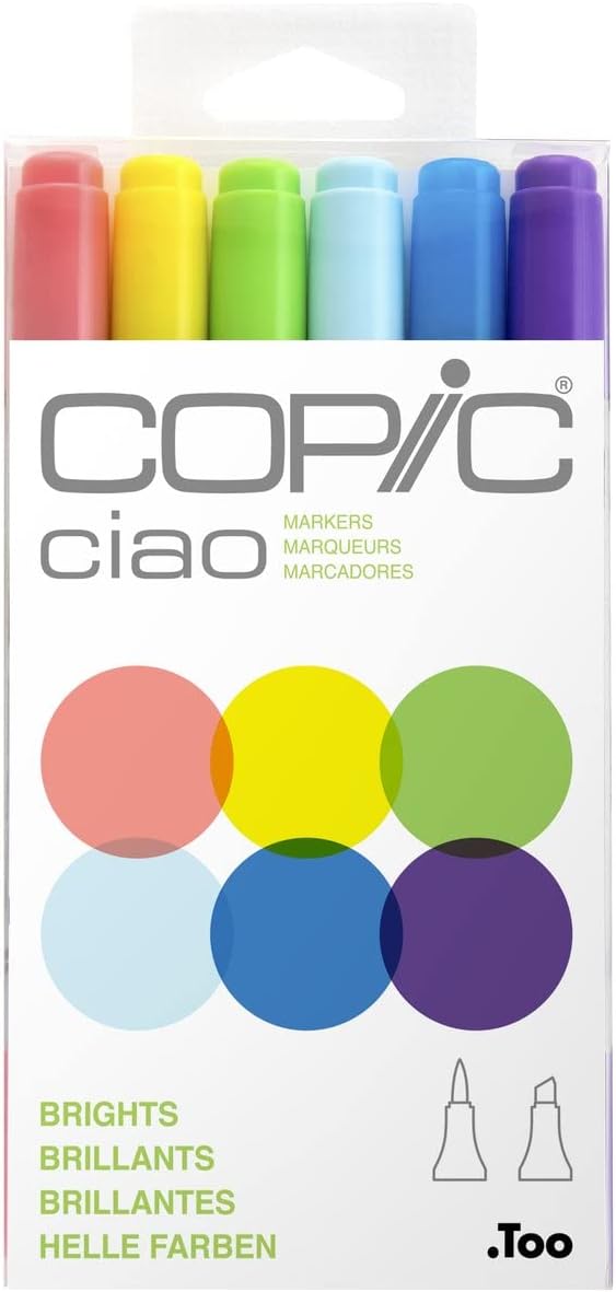COPIC Ciao Markers - Brights