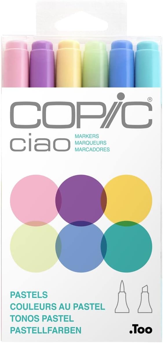 COPIC Ciao Markers - Pastels
