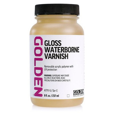GLOSS WATERBORNE VARNISH 8OZ