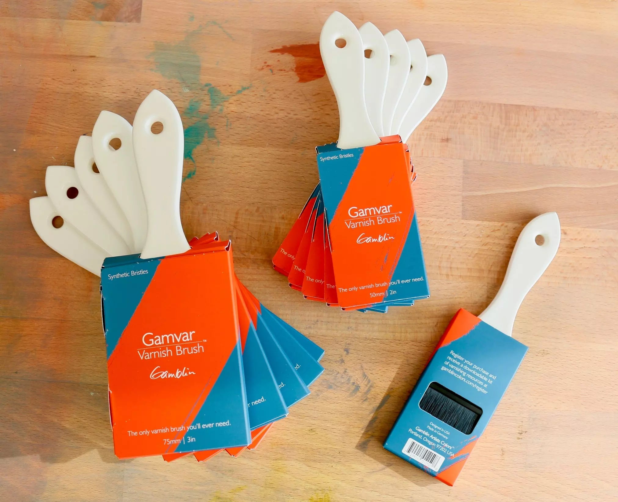 GAMVAR VARNISH BRSH 50MM