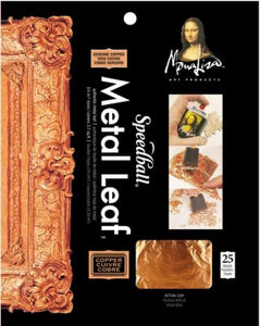 GEN.COPPER LEAF SHT 25PK