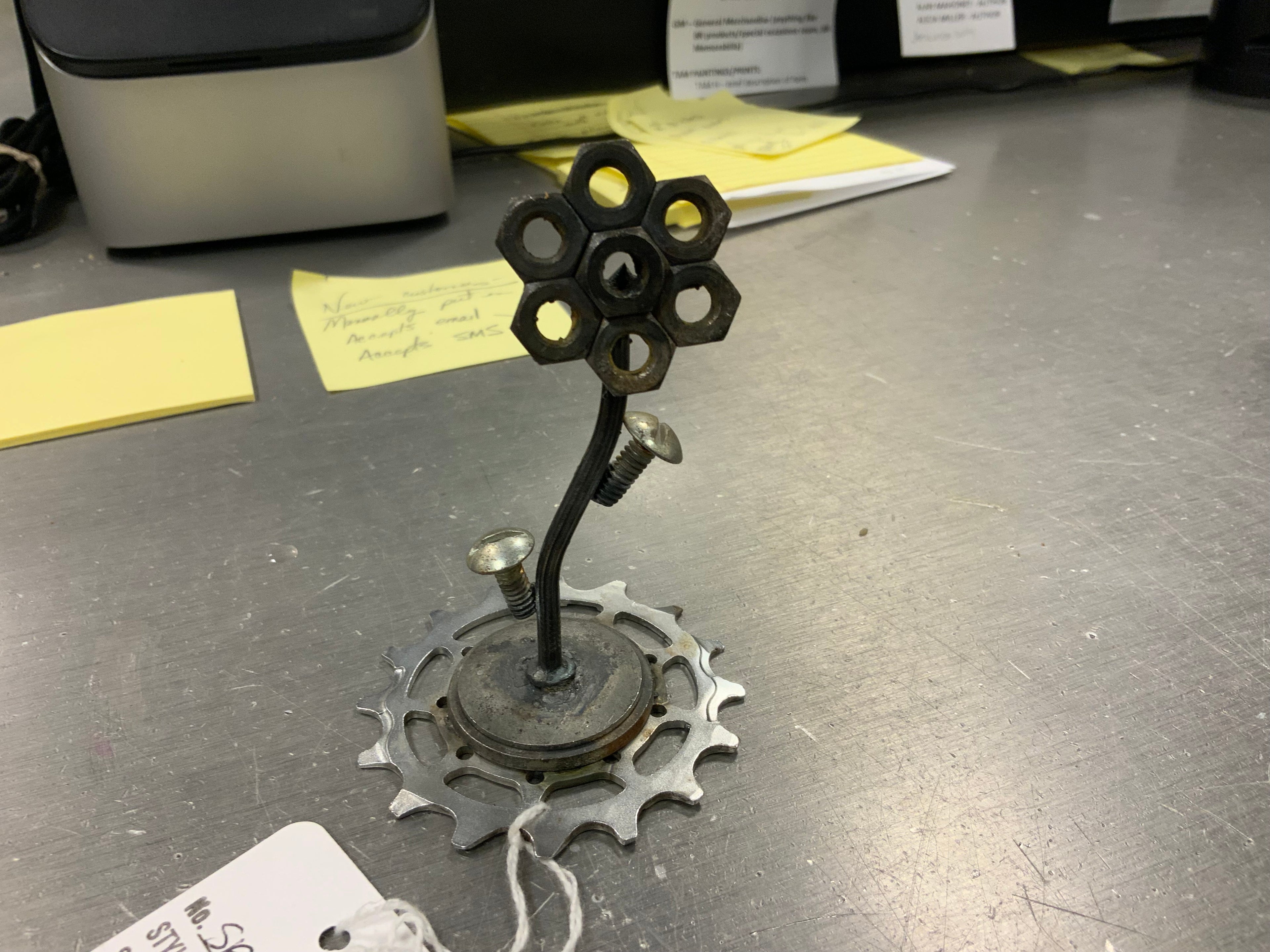 Metal flower- Catrina Haberman