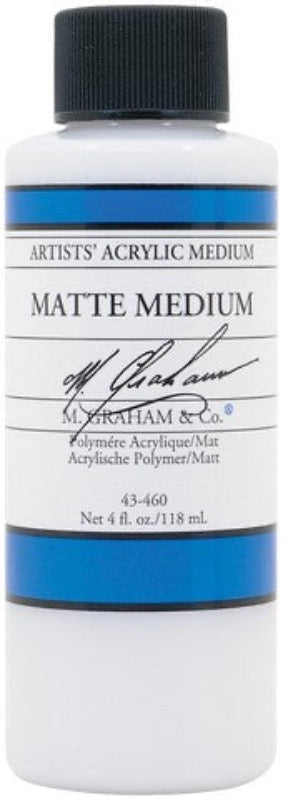 M GRAHAM 4OZ ACRYLIC MATTE MEDIUM