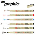 PIGMA GRAPHIC PEN 2.00MM BLACK