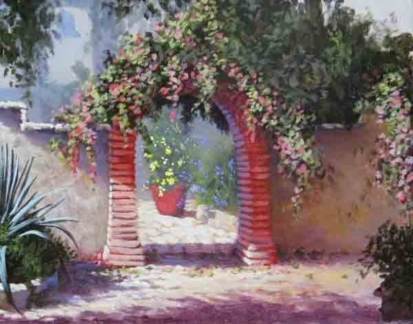 RICH FISCHER ACRYLIC WORKSHOP – ‘CANYON VISTA’