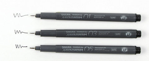 MICROPERM 05 PEN 0.45MM BLACK