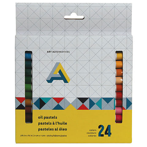 Art Alternatives Oil Pastel 24 24 color set
