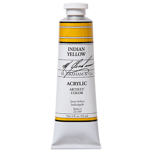 M GRAHAM INDIAN YELLOW 60ML ACRYLIC