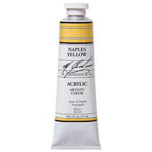 M GRAHAM NAPLES YELLOW HUE 60ML ACRYLIC