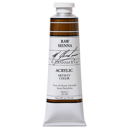 RAW SIENNA 60ML ACRYLIC