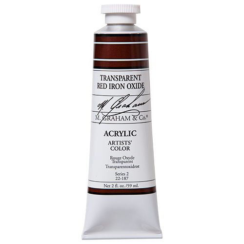 M GRAHAM TRANSPARENT RED IRON OXIDE 60ML