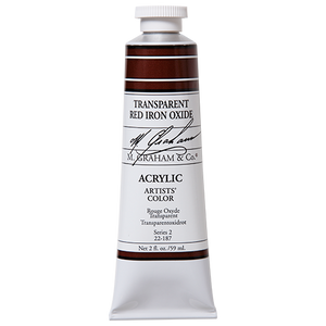 M GRAHAM TRANSPARENT RED IRON OXIDE 60ML
