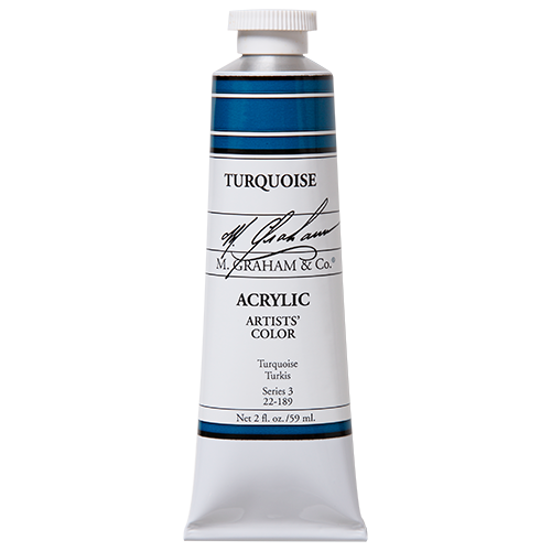 M GRAHAM TURQUOISE 60ML ACRYLIC