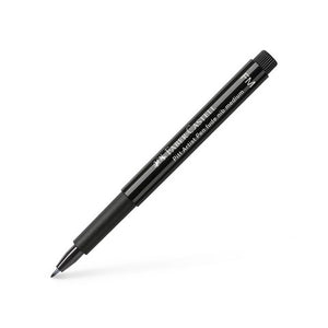 FABER CASTELL PITT FUDE MED 199 BLACK