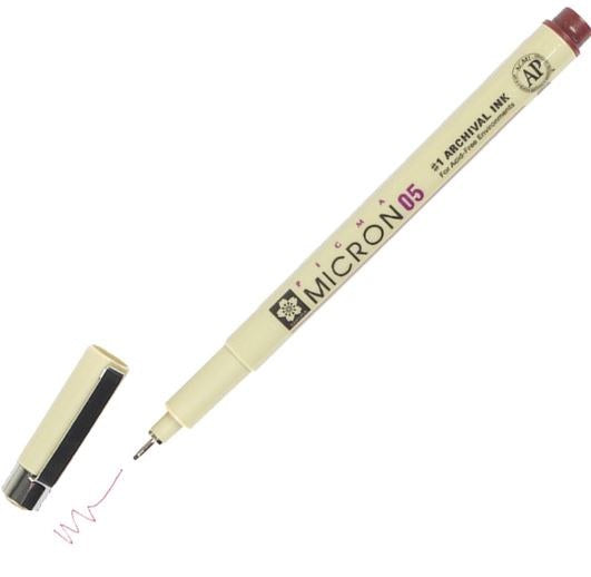 MICRON PEN .45MM BRGNDY