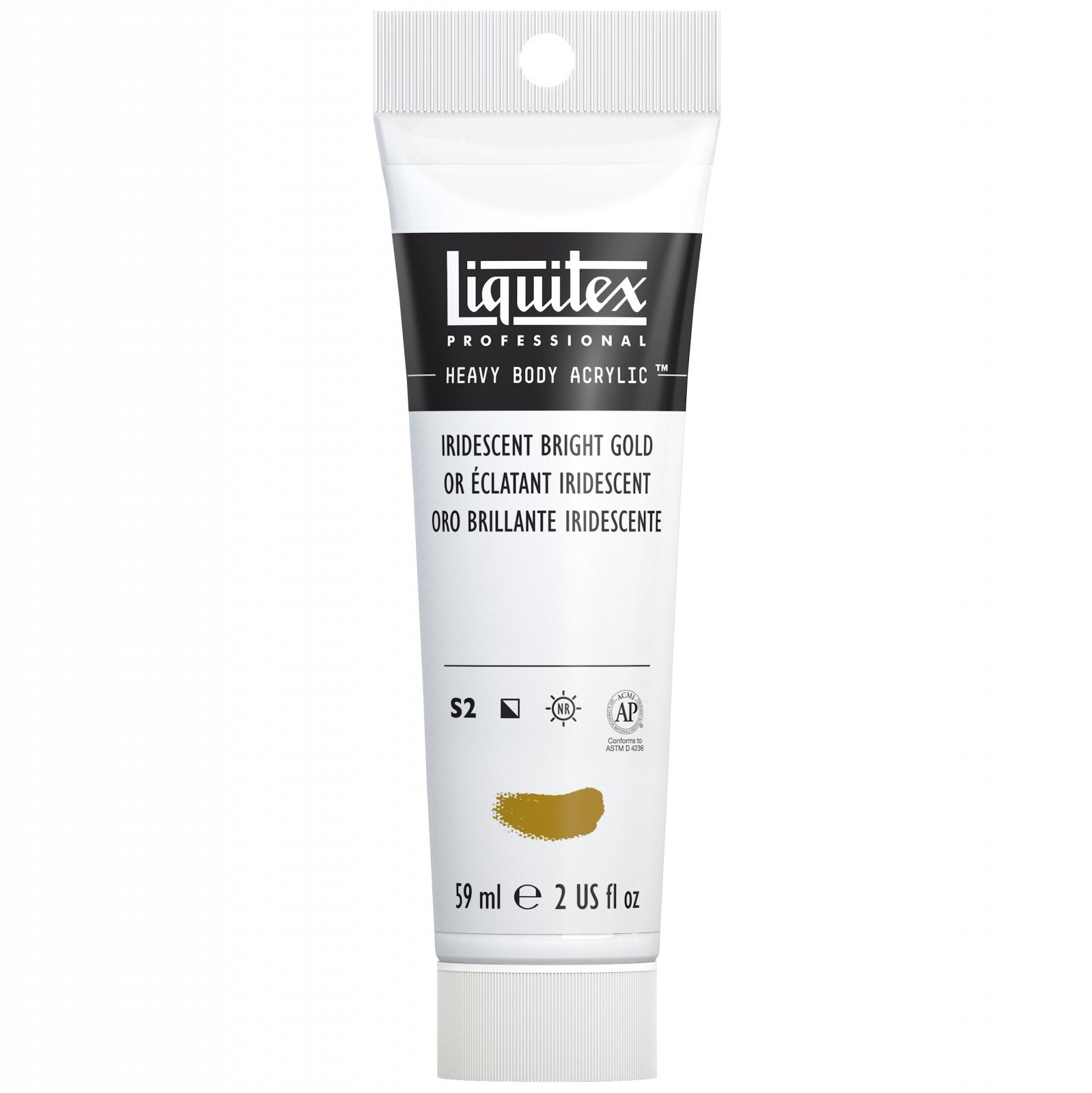 Liquitex Heavy Body Iridescent Bright Gold 2oz