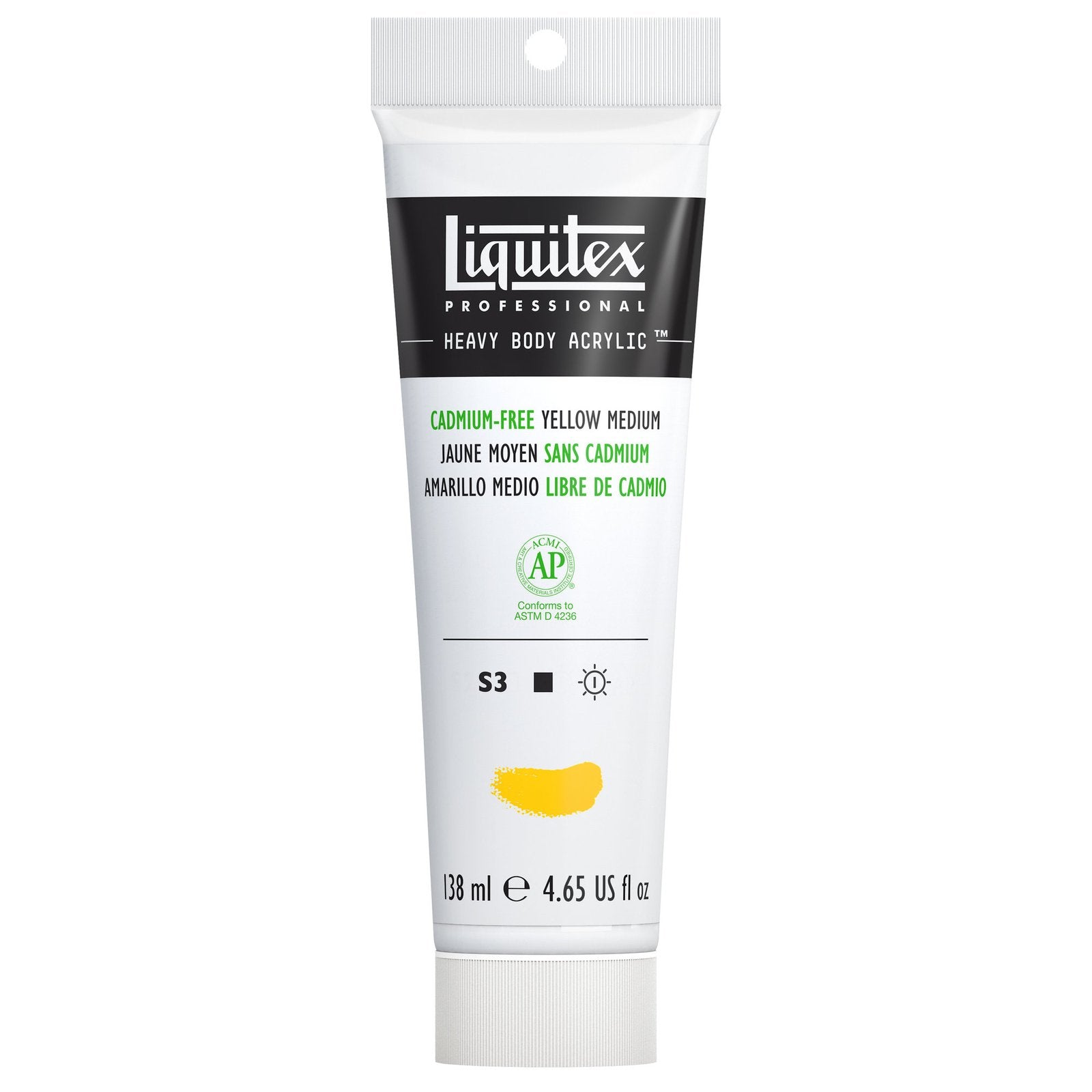 Liquitex Heavy Body Cadmium Free Yellow Medium 4.65oz