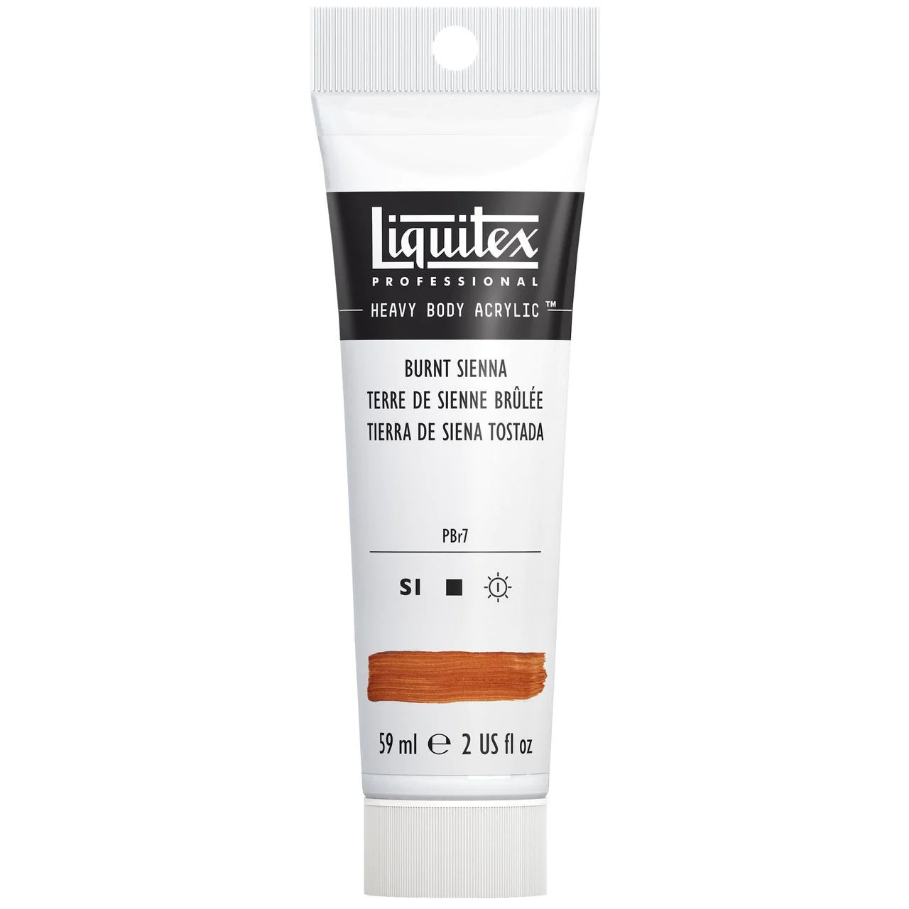 Liquitex Heavy Body Burnt Sienna 2oz