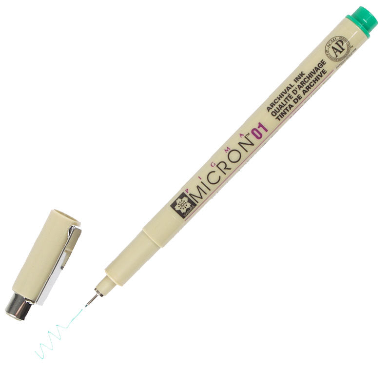 MICRON PEN .25MM GREEN