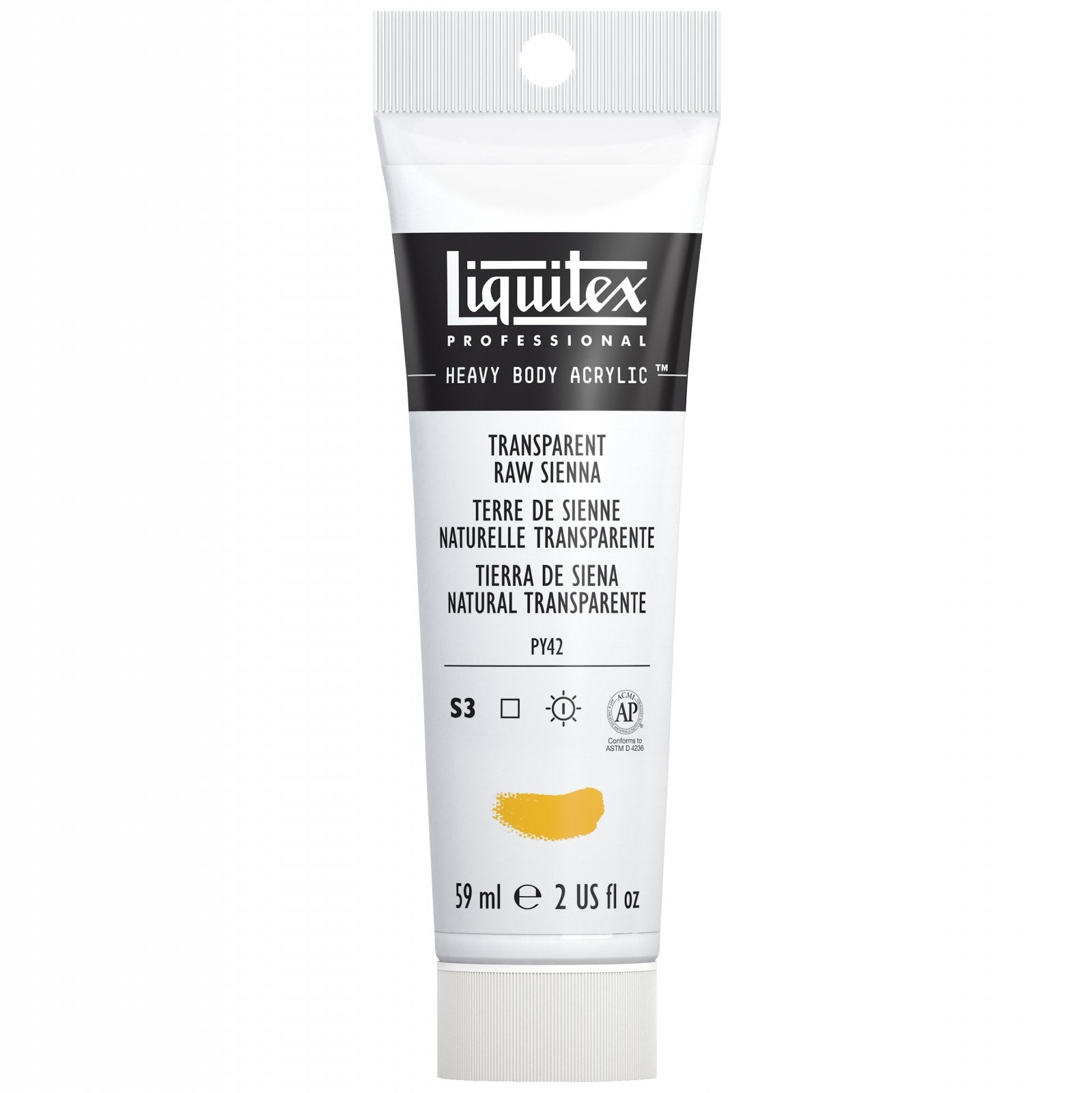 Liquitex Heavy Body Transparent Raw Sienna 2oz