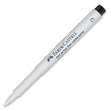 FABER CASTELL PITT PEN CHISEL WHITE