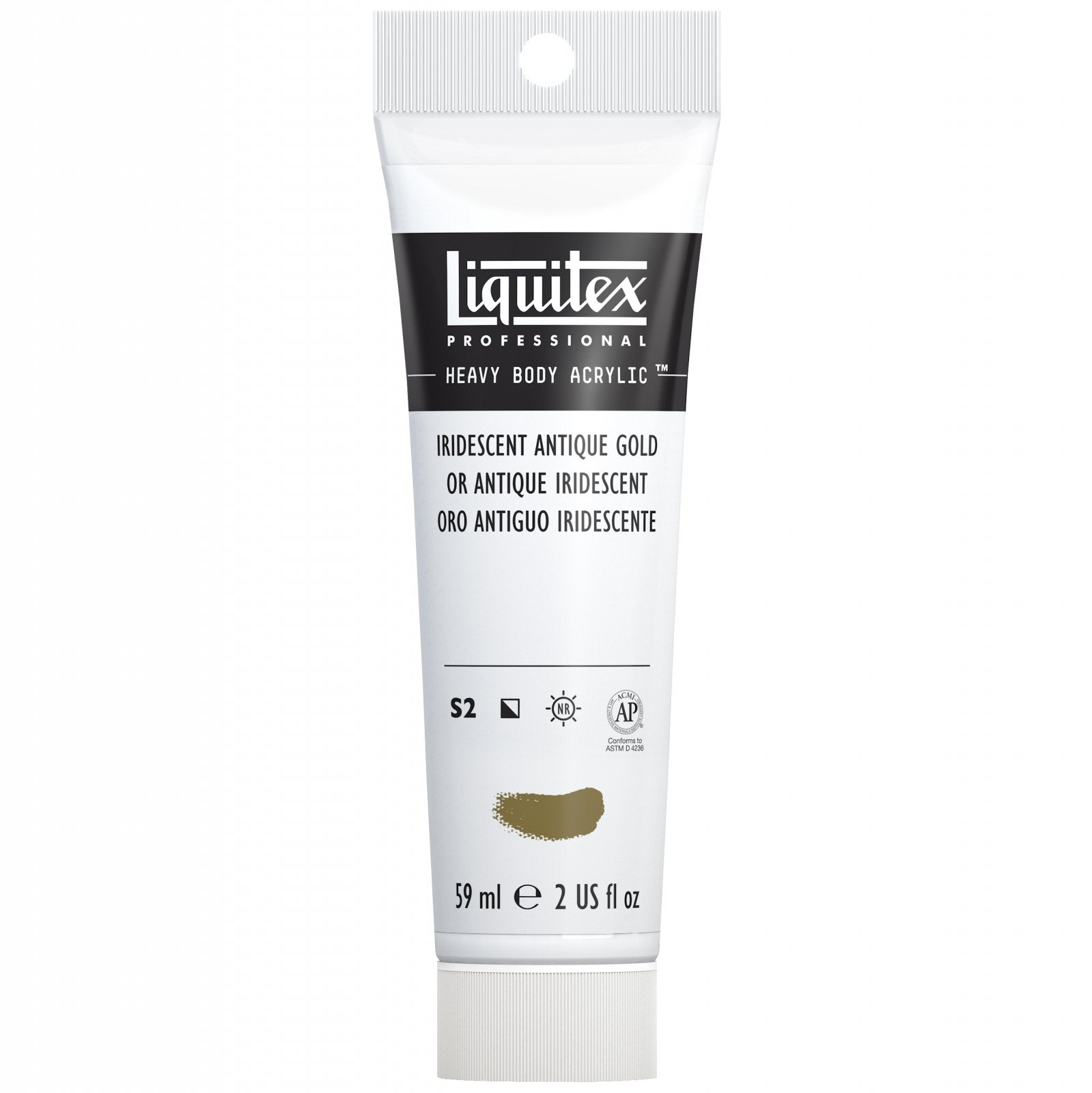 Liquitex Heavy Body Iridescent Antique Gold 2oz