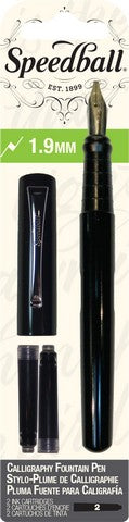 FOUNTAIN CALLIG PEN 1.9MM BLK