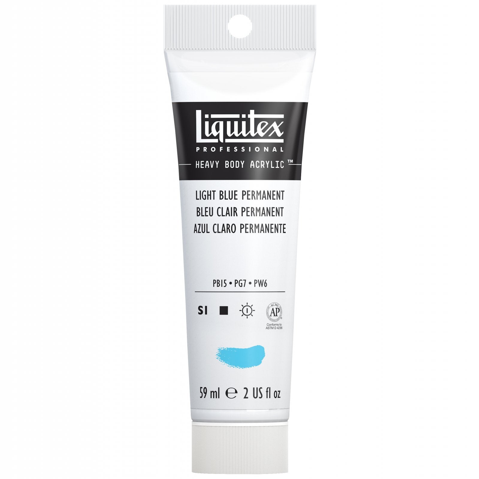 Liquitex Heavy Body Light Blue Permanent 2oz