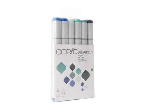 SKETCH 6PC SEA & SKY SET