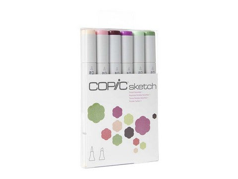 SKETCH 6PC FLORAL FAVORI