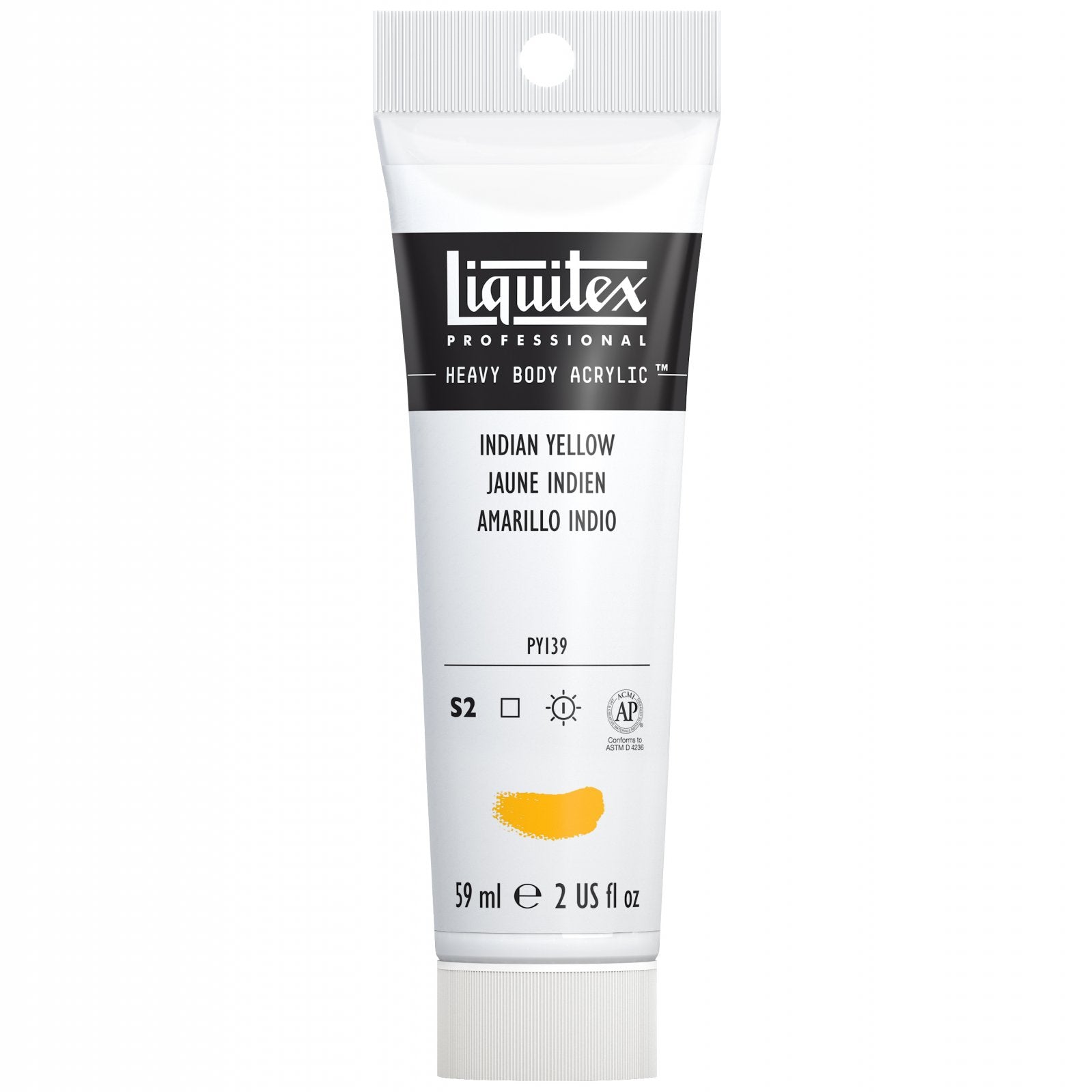 Liquitex Heavy Body Indian Yellow 2oz