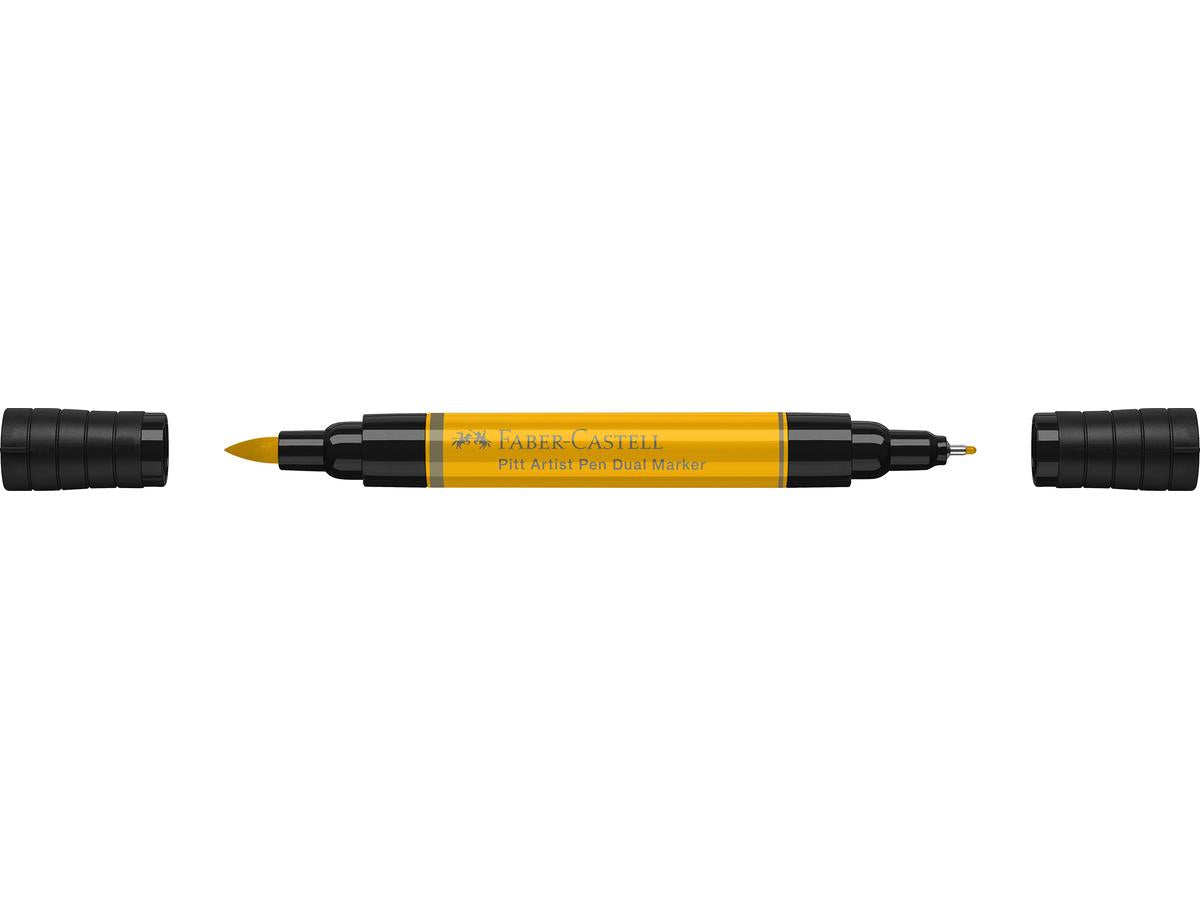 FABER CASTELL PITT DUAL DARK CHR YELLW