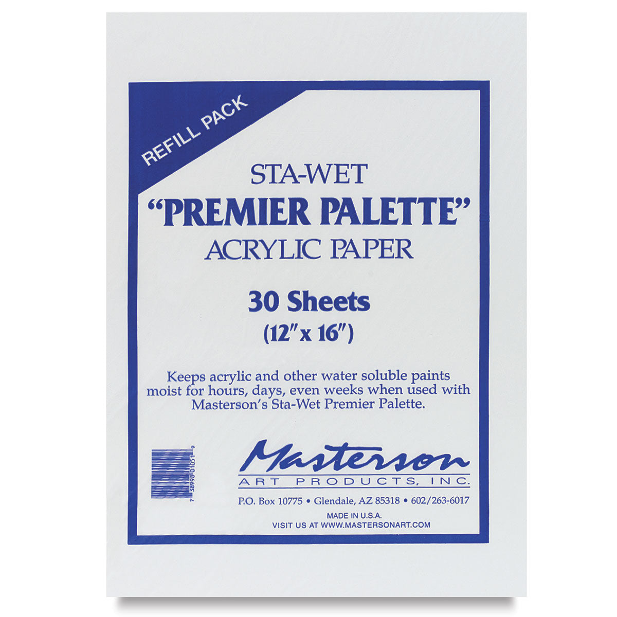 STA-WET PREMIER ACRYLIC FILM 12X16 30 SHEETS