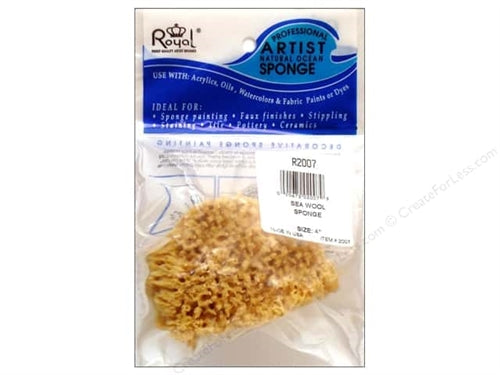 Royal Langnickel Wool Sea Sponge 3-4 inch 1 piece