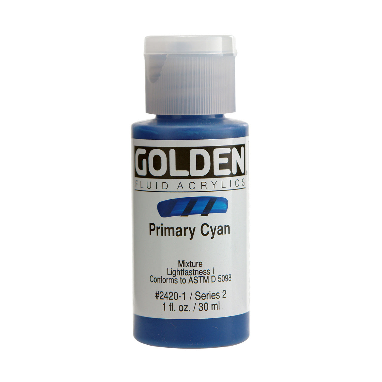 FLUID 1OZ PRIMARY CYAN