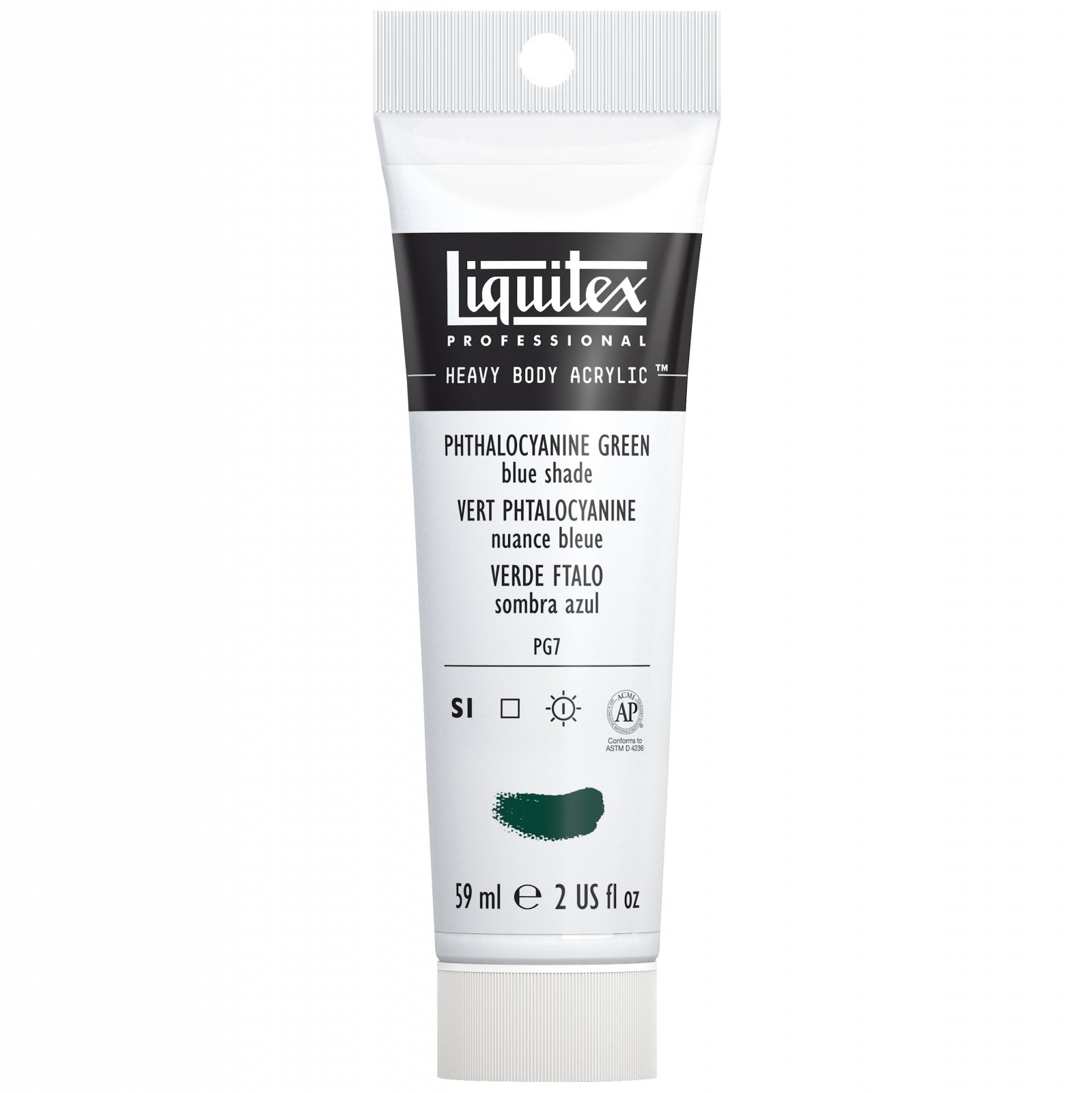 Liquitex Heavy Body Phthalocyanine Green (Blue Shade) 2oz